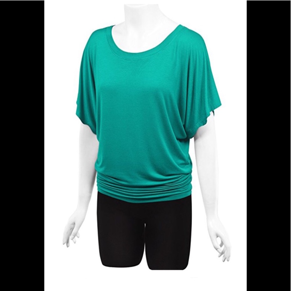 New Lock & Love blouse, Women’s Small, Jade green